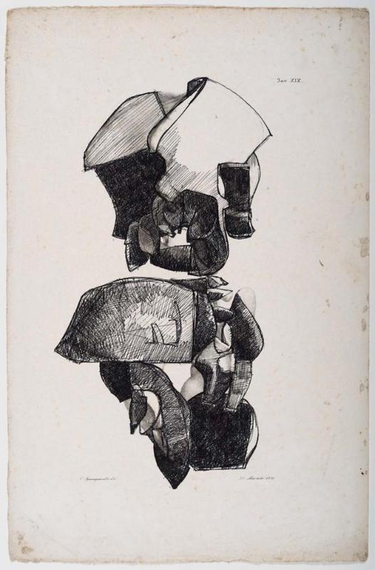 Drawing for "Elmo" (Helmet) Series