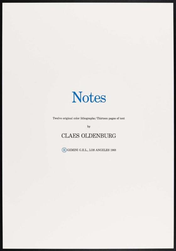 Notes: Title Page