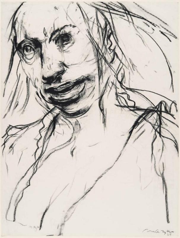 Images from a Locked Ward, Unused Study (Portrait)