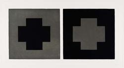 Doubles in Black and Gray (Plate 9)