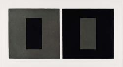 Doubles in Black and Gray (Plate 1)
