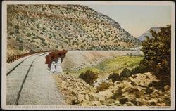 The Belen Cut-Off on the Santa Fe Between Belen and Abo, N.M. 13913
