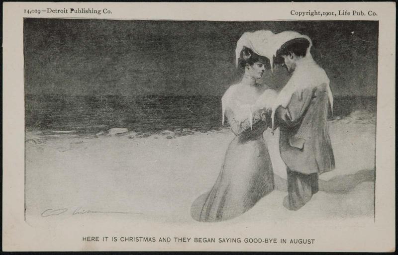 Here it is Christmas and They Began Saying Good-Bye in August. 14019