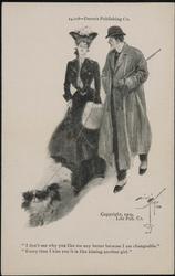 "I don't see why you like me any better because I am changeable."
"Every time I kiss you it is like kissing another girl." 14028