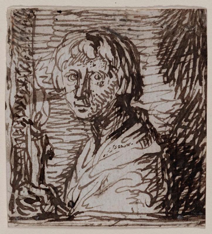 Boy Holding a Candle