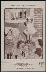 Her First Day Of School. 14198