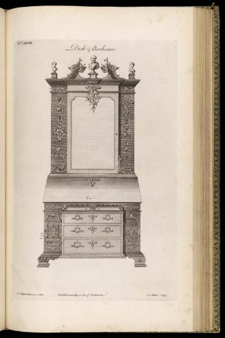 The Gentleman and Cabinet-Maker's Director: Being a Large Collection of the Most Elegant and Useful Designs of Houshold Furniture in the Gothic, Chinese and Modern Taste: Including a Great Variety of Book-Cases for Libraries or Private Rooms. Commodes, Library and Writing-Tables, Buroes, Breakfast-Tables, Dressing and China-Tables, China-Cases, Hanging-Shelves, Tea-Chests, Trays, Fire-Screens, Chairs, Settees, Sopha's, Beds, Presses and Cloaths-Chests, Pier-Glass Sconces, Slab Frames, Brackets, Candle-Stands, Clock-Cases, Frets, and Other Ornaments. to Which Is Prefixed. a Short Explanation of the Five Orders of Architecture, and Rules of Perspective ; with Proper Directions for Executing the Most Difficult Pieces, the Mouldings Being Exhibited at Large, and the Dimensions of Each Design Specified: the Whole Comprehended in One Hundred