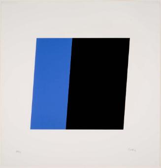 Ten Color Lithographs: Blue/Black