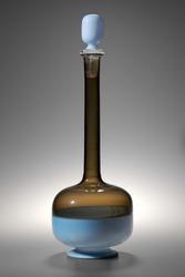 Decanter with stopper from "Bottiglie Morandiane" series
