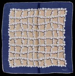 Woman's scarf: Abstract grid pattern