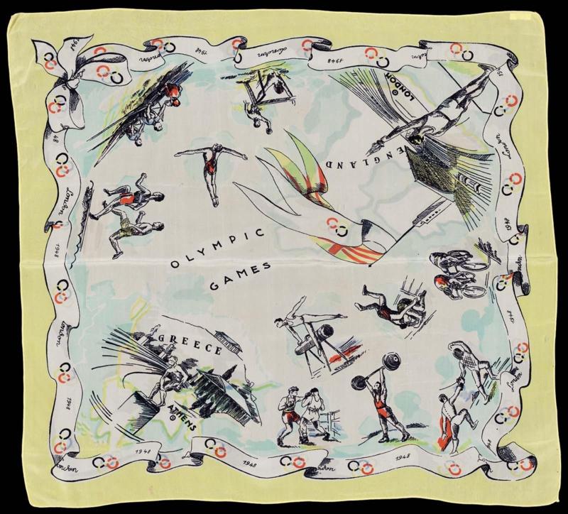 "London Olympic Games 1948" scarf
