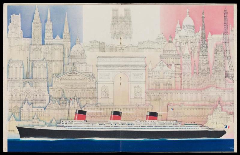 Brochure for the Normandie