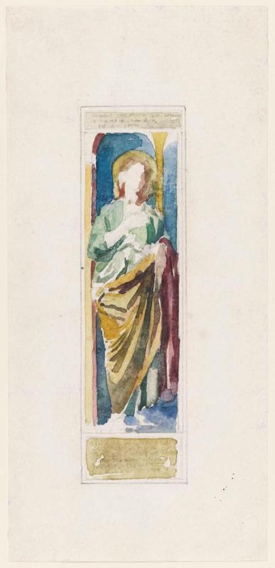 St. John the Evangelist: Sketch for a Memorial Window