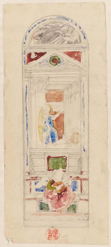 Study for a Memorial Window to Julia Appleton McKim, Trinity Church, Boston