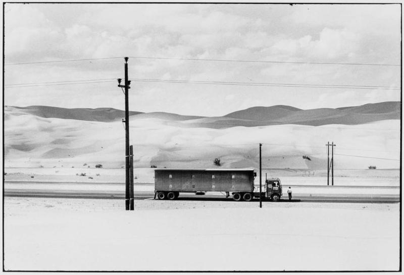 Truck in the Desert Near Yuma, Arizona, from the portfolio, "Danny Lyon"