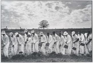 The Line, Ferguson Unit, Texas, from the portfolio, "Danny Lyon"