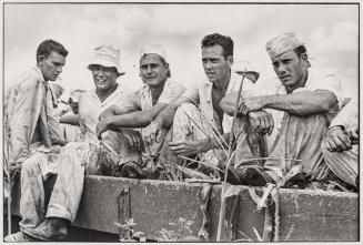 The Cornwagon, Ramsey Unit, Texas, from the portfolio, "Danny Lyon"