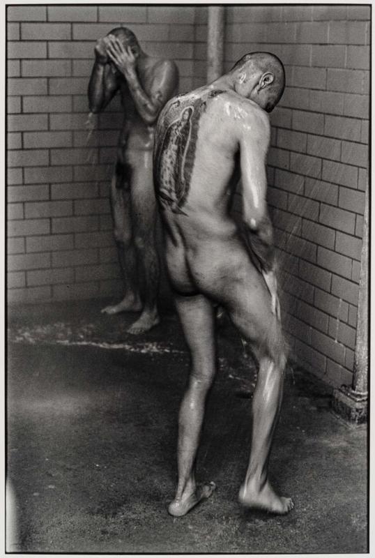 Showers, Diagnostic Unit, Texas, from the portfolio, "Danny Lyon"