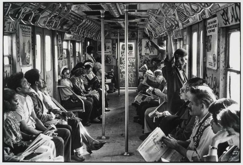 IRT 2, South Bronx, New York City, from the portfolio, "Danny Lyon"