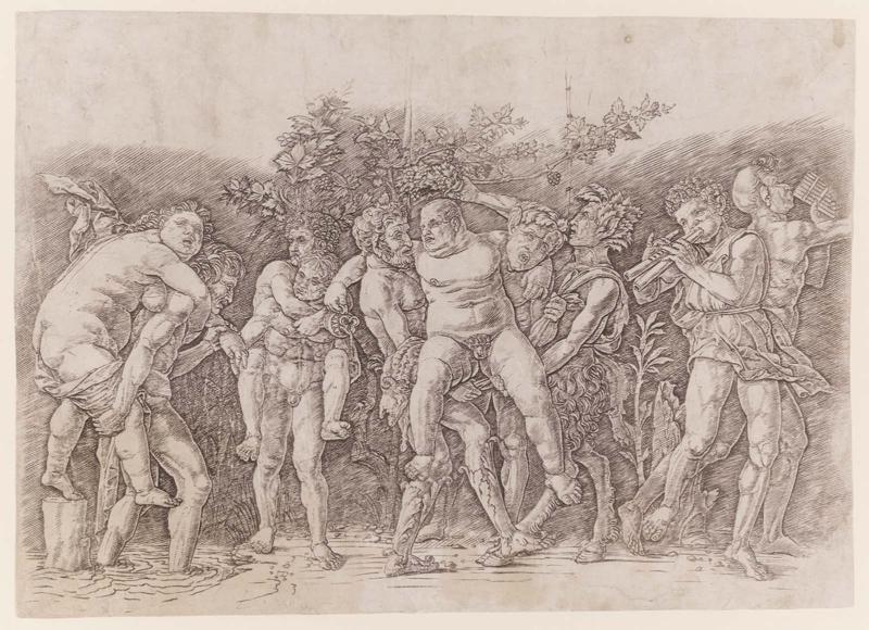 Bacchanal with Silenus