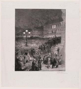 La Place de l'Opéra 1887