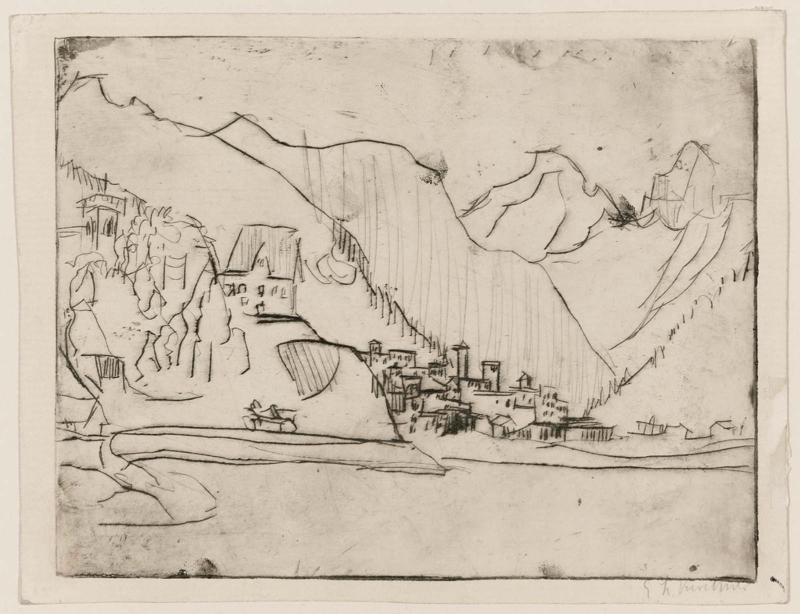 Landscape near Davos (Davoser See)