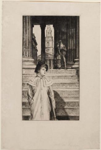 The Portico of the National Gallery, London