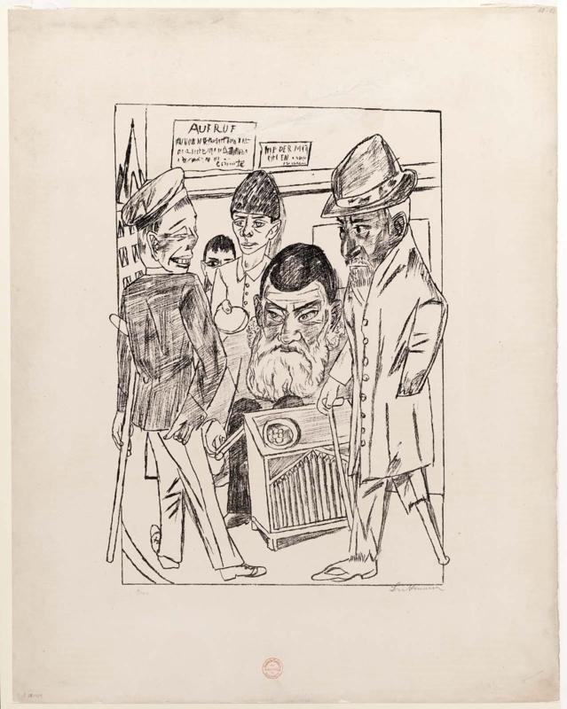 The Beggars; plate 7 of Berliner Reise