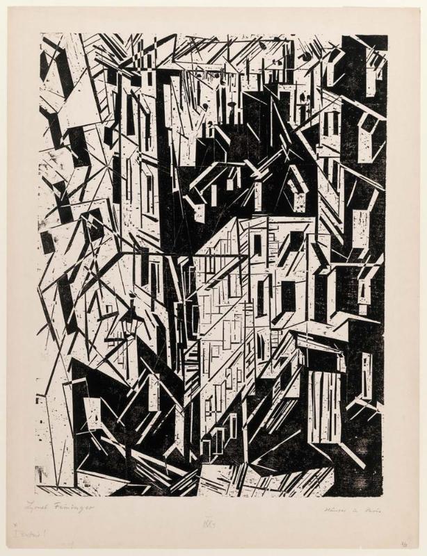 Houses in Paris (Strasse in Paris)