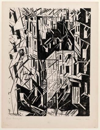 Houses in Paris (Strasse in Paris)