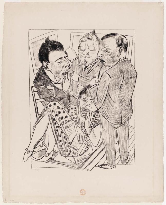 The Disillusioned II; plate 6 of Berliner Reise