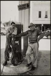 Palm Beach, Florida (Men at Gas Pump)