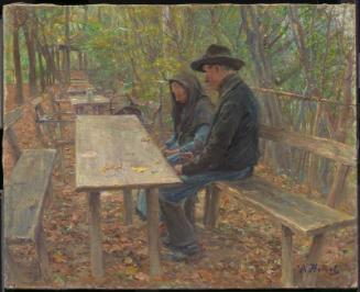 In a Garden Restaurant