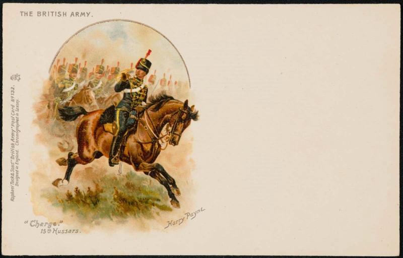 "Charge." 15th Hussars.