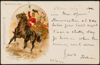 "Halt!" 2nd Dragoon Guards (Queen's Bays).