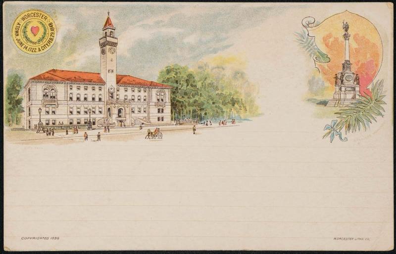 Worcester a town June 14, 1722. a city Feb 29, 1848