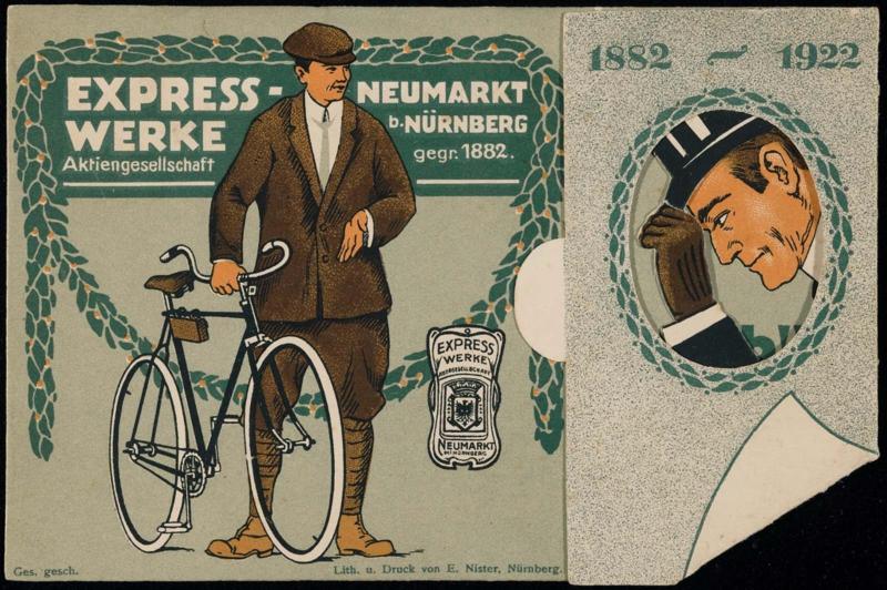 Pop up reveals a man extending a top hat