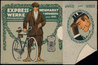 Pop up reveals a man extending a top hat