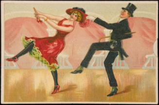 Ballroom dancing, pull tabs move the dancers