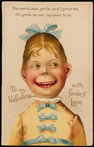 To my Valentine with fondest Love