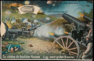 So schicken die freundlichen Kanonen u. so unsre grossen Brummer