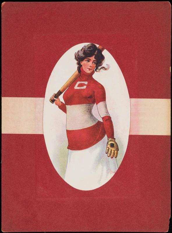 Woman in a Cornell sweater