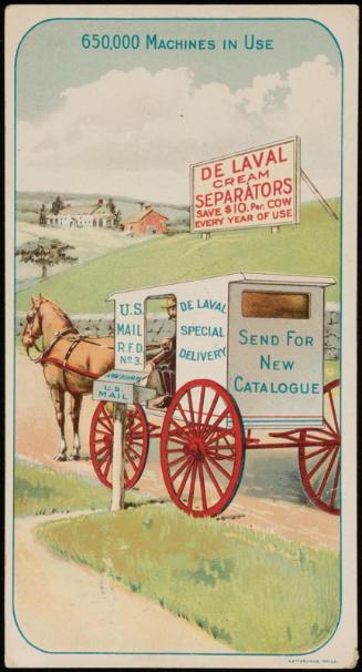Advertisement for De Laval Cream Separators
