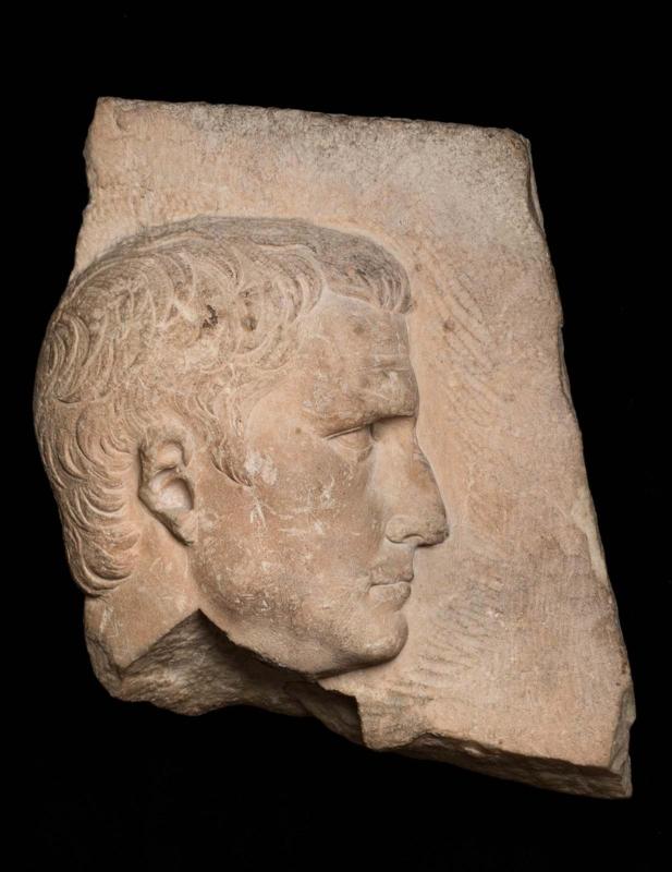 Relief with a portrait of Agrippa
