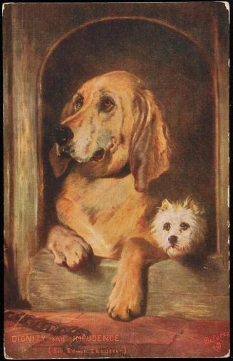 DIGNITY and IMPUDENCE.
(Sir Edwin Landseer.)
