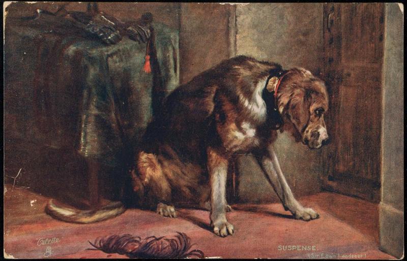 SUSPENSE.
(Sir Edwin Landseer.)