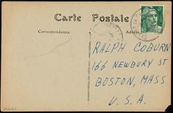 Postcard sent by Ellsworth Kelly to Ralph Coburn: "Musée des Décoratifs."