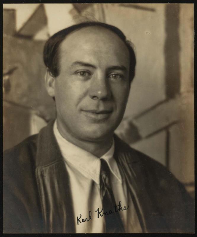 Portrait of Karl Knaths from the album "Cape Cod"