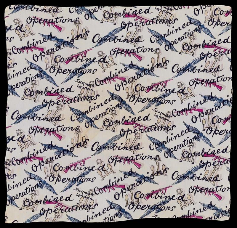 Woman's scarf: "Combined Operations"