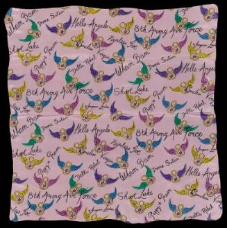Woman's scarf: 8th Army Air Force